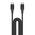  Кабель Momax 1-Link DC23D USB-C/USB-C 1.2м Black 