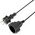  Удлинитель силовой PROconnect PROc-Uc (13-4913) 2x0.75кв.мм 1розет. 10м ПВС 6A пласт.рамка черный 