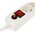  Сетевой фильтр Гарнизон ECL-5-U2-W-1.8 5р, 10А, 1.8м белый 