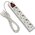  Сетевой фильтр Гарнизон CL-5-UPS-W-1.8 5р, 10А, 1.8м белый 