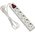  Сетевой фильтр Гарнизон ECL-5-W-1.4 5р, 10А, 1.4м белый 