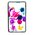  Накладка универсальная имитация стекла для планшета 7 дюймов "Розы цветные", цветной 