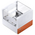  Корпус JONSBO V12 White без БП, боковая панель из закаленного стекла (панорама), mini-ITX, micro-ATX, белый 