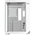 Корпус PcCooler C3T700 WH, без БП Midi-Tower, TG, no fans, 1xUSB-A 3.0 + 2.0 1xUSB-C, ATX, mITX White 