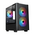  Корпус XASTRA A400M 3FRGB Black (A400M-2FC14F-1FC12F) mATX/Mesh /Screwless TG+Mesh/2x140mm+1x120mm FC FRGB fans 