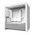  Корпус NZXT H3 Flow (CC-H31FW-01) без БП (2025), Midi-Tower, TG, 1x120mm, 1xUSB-A 3.2 + mATX, mITX White 