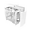  Корпус NZXT H3 Flow (CC-H31FW-01) без БП (2025), Midi-Tower, TG, 1x120mm, 1xUSB-A 3.2 + mATX, mITX White 
