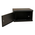  Шкаф коммутационный WRline WR-TW-0966-SR-RAL9004 настенный 9U 600x600мм черный 