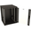  Шкаф коммутационный Hyperline (TWB-2766-GP-RAL9004) настенный 27U 600x600мм черный 