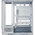  Корпус XASTRA Q600-0F White (Q600-0F-WH) ATX/Aquarium/Screewless/no fans 