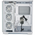  Корпус XASTRA Q600 4ARGB-C10-WH White (Q600-4FM12A-C10-WH) ATX/Aquarium/Screewless/3x120mm ARGB PWM FM fans/Argb+PWM HUB 10port 