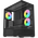  Корпус SAMA V40 Black (V40-BKADA6X1-GL) без БП, Midi-Tower, TG, 6x120mm ARGB, 2xUSB 3.0 + 1xUSB 3.1 Type-C, ATX, mITX 