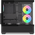  Корпус SAMA V40 Black (V40-BKADA6X1-GL) без БП, Midi-Tower, TG, 6x120mm ARGB, 2xUSB 3.0 + 1xUSB 3.1 Type-C, ATX, mITX 