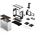  Корпус Fractal Design Era 2 (FD-C-ERA2N-01) без БП, SFF, 2x120mm, 2xUSB-A 3.0 + 1xUSB 3.2 Type-C, SFX PSU Support, mITX Silver 