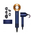  Фен с кейсом Dyson Supersonic HD08 560711-01 вилка IN Prussian Blue/Rich Copper синий/медный 