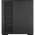  Корпус ZALMAN P40 DS, ATX, Black, Window, 9.1-inch LCD screen, 2xCombo(2.5” or 3.5”), 1x2.5”, 1xUSB Type-C, 2xUSB3.0, Side 3x120mm ARGB, Rear 1x120mm 