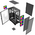 Корпус Powercase Mistral B415 (CMAB415-A4), Tempered Glass, 4x 120mm ARGB PWM Fans, чёрный, ATX 
