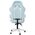  Кресло игровое Calviano 1584 ткань голубой 