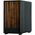  Корпус ZALMAN P10 Namu, MATX, Black, Window, Front Cover Walnut, 2x3.5", 3x2.5", 1xUSB Type-C, 1xUSB3.0, Front 2x120mm, Rear 1x120mm ARGB 