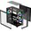  Корпус Ocypus Gamma C52 BK ARGB (Gamma-C52-B-KD300XX-GL) mATX / win / black / 3 ARGB fans / no PSU / Tempered Glass 