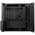  Корпус JONSBO V12 Black без БП, боковая панель из закаленного стекла (панорама), mini-ITX, micro-ATX, черный 