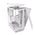  Корпус NZXT H6 Flow (CC-H61FW-01) без БП Midi-Tower, TG, 3x120mm, 2xUSB-A 3.2 + 1xUSB-C ATX, mITX White 