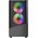  Корпус Powercase Mistral Micro A15B (CMMA15B-L3), Tempered Glass, 3x120mm FRGB fan, чёрный, mATX 