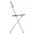  Стул BRABIX Golf CF-002 (531564) серый каркас, пластик серый 
