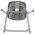  Стул BRABIX Golf CF-002 (531564) серый каркас, пластик серый 