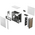  Корпус Fractal Design North XL (FD-C-NOR1X-03) без БП, Full-Tower, 3x140mm, 2xUSB-A 3.2 + 1xUSB Type-C E-ATX, ATX, mITX Wood panel 