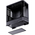  Корпус JONSBO D400 Black без БП, боковая панель из закаленного стекла (панорама), mini-ITX, micro-ATX, ATX, черный 