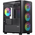  Корпус XASTRA A402M 4ARGB-C6 Black (A402M-4FC12A-BK-C6) mATX/Mesh/full-size TG/ 4x120mm ARGB PWM fans/Argb+PWM HUB 6port 