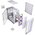  Корпус Powercase ByteFlow Micro White LE (CAMBFW-A4-LE), Tempered Glass, 4х 120mm ARGB PWM fans, белый, mATX 