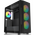  Корпус SAMA S40 Black (S40-BKAPA4X1-GL) без БП, Midi-Tower, TG, 4x120mm ARGB, 2xUSB 3.0 + 1xUSB 3.1 Type-C, ATX, mITX 