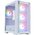 Корпус 1STPLAYER Trilobite T4-G Glass FRGB White (T4-G-WH-4F1-W) / mATX / 4x120mm FRGB fans 