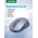  Мышка UGREEN M556 (75129) Multi-mode Wireless Mouse BT GHz серый 