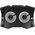  Подставка для ноутбука Digma D-NCP180-2x110RGB черный 