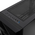 Корпус HSPD M340 (M340-TGBK), без БП, Mesh Mid Tower, Black, TG, 0.5 SPCC, no fans, mATX, mITX, 165/350/200mm, 2x2.5", 4xPCI, 1xUSB-A 3.0 