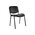  Стул BRABIX Iso CF-005 (531977) черный каркас, кожзам черный 