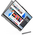  Ноутбук Lenovo IdeaPad 5 2-in-1 14IRH9 (83KX0041PS) (клав.рус.грав) Luna Grey 14" WUXGA (1920x1200) OLED 400nits Touch i7-13620H/16Gb/512Gb SSD/DOS 