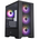  Корпус 1STPLAYER Go2 ARGB Black ( Go2-BK-4F7) / mATX / 4x120mm ARGB fans 