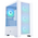  Корпус 1STPLAYER Go2 ARGB White (Go2-WH-4F7-W) / mATX / 4x120mm ARGB fans 