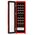  Винный шкаф TESLER CWC-308 Ruby Red LD 