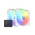  Кулер NZXT F140 RGB Core Twin Pack (RF-C14DF-W1) (140x140x25mm, 4-pin PWM, 89.48CFM, 32.5dBA, 1800RPM, White, 2pcs) 