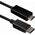  Кабель ACD ACD-DDHM2-30B DisplayPort 1.2, DP-HDMI, Golden Plated, 20m/19m, Черный, 3м 