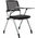  Стул Бюрократ X-Click-PP/black черный со столиком на ножках металл серый 