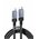  Кабель UGREEN L705 (65175) USB-C to USB-C Gen 3 240W Max. Длина 1м серый космос 