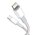  Кабель Baseus CATLGD-02 High Density Braided Fast Charging Data Cable Type-C to iP PD 20W 1m White 