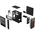  Корпус Fractal Design FD-C-NOR1C-01 без БП North, Midi-Tower, 2x140mm, 2xUSB-A 3.2 + 1xUSB Type-C ATX, mITX Wood panel, Charcoal Blac 