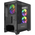  Корпус Powercase Alisio Micro Z3B ARGB V2 (CAMZB-A3-V2), Tempered Glass, 3x 120mm ARGB fan, чёрный, mATX 